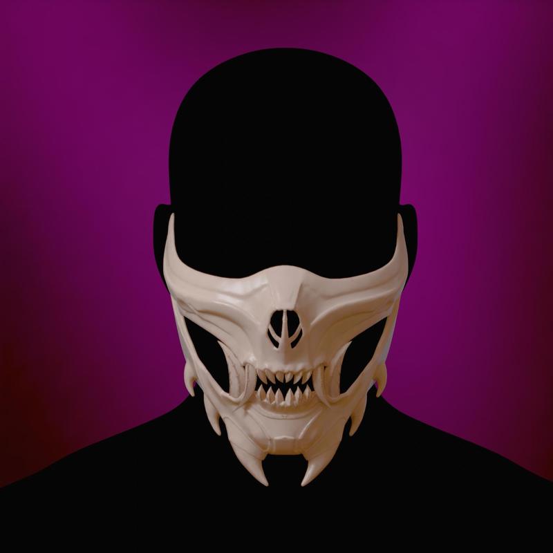 Scorpion Mask - Mortal Kombat 11: Aftermath Cosplay