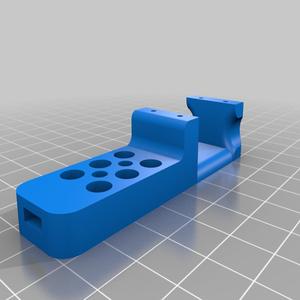 Upside down vertical servo tray for MKS HV6100