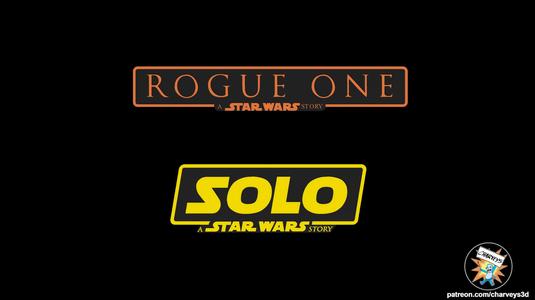 Star Wars Spin-off Movie Logos