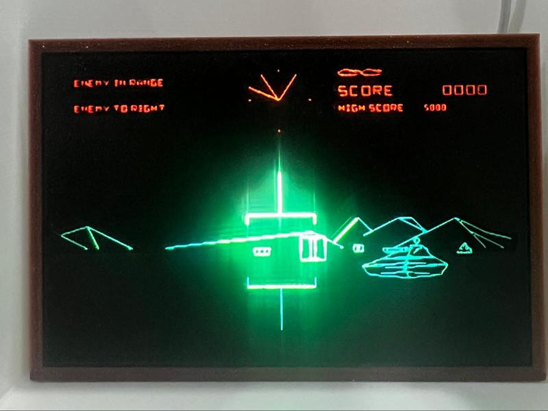 Battlezone desktop display optional led lamp kit