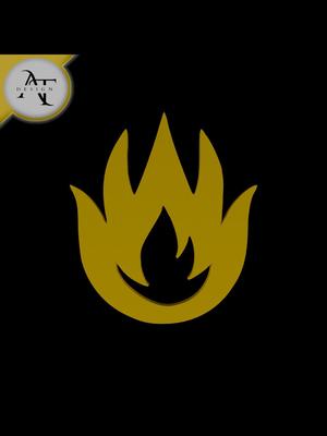 Simple Flame Symbol - 2D Art