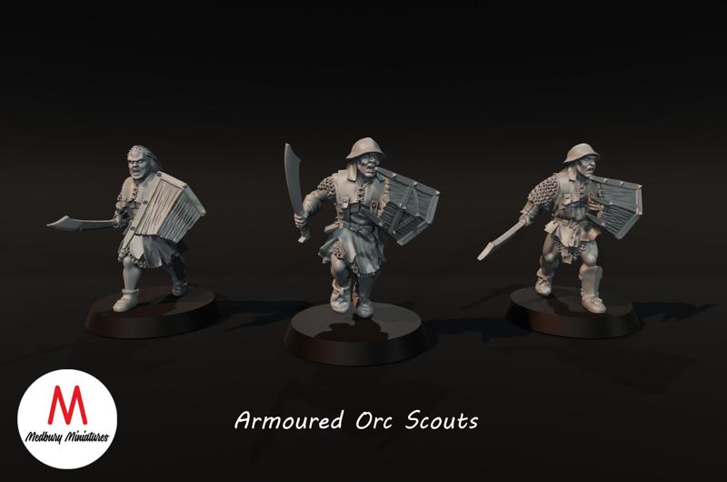Armoured Orc Scouts