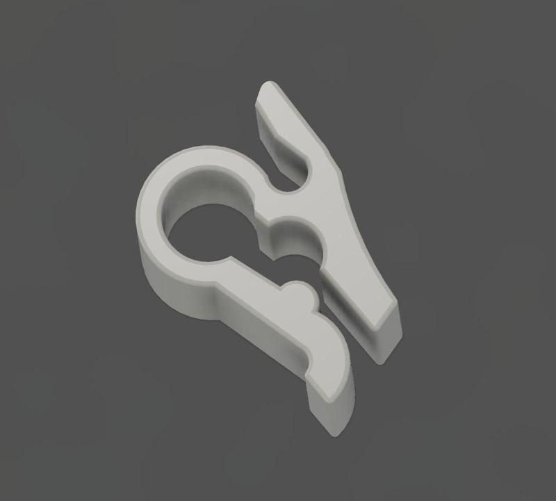 Filament Clip - Rounded Edge