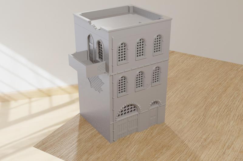 Arab Urban House DH 3 Corner House