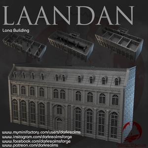 Dark Realms - Laandan Steamtown - Long Building