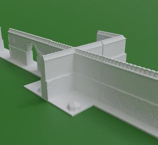 Feodal Japan | Walls Collection (28mm|1:56)