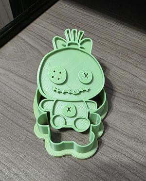Scrump cookie cutter stamp set