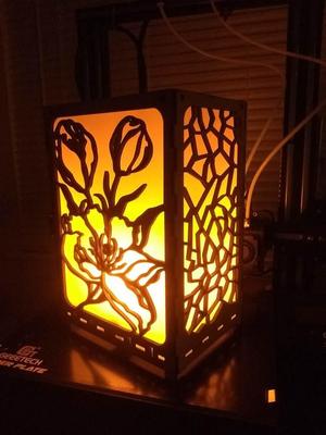 Battery Powered LED Flame Bulb Lantern