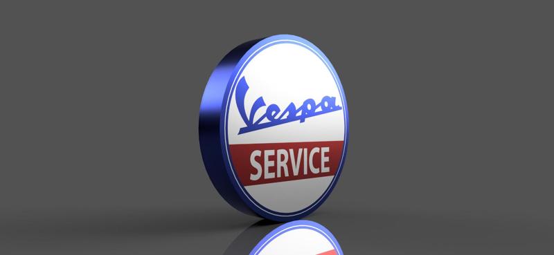 Vespa Service Lightbox