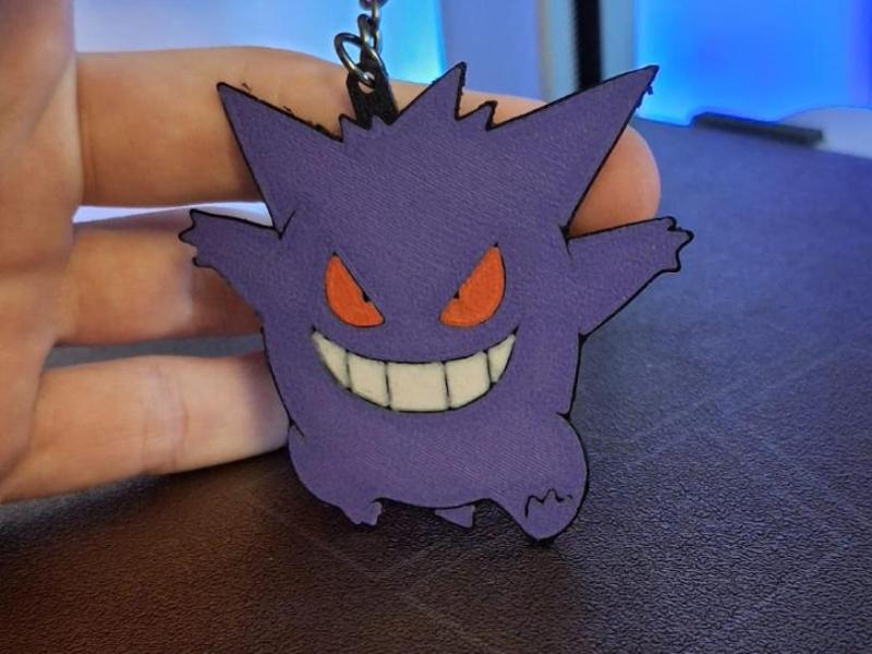 Ectoplasma - POKEMON KEYCHAIN