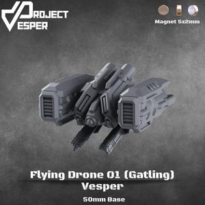 Flying Drone 01,02,03 (Magnetize)