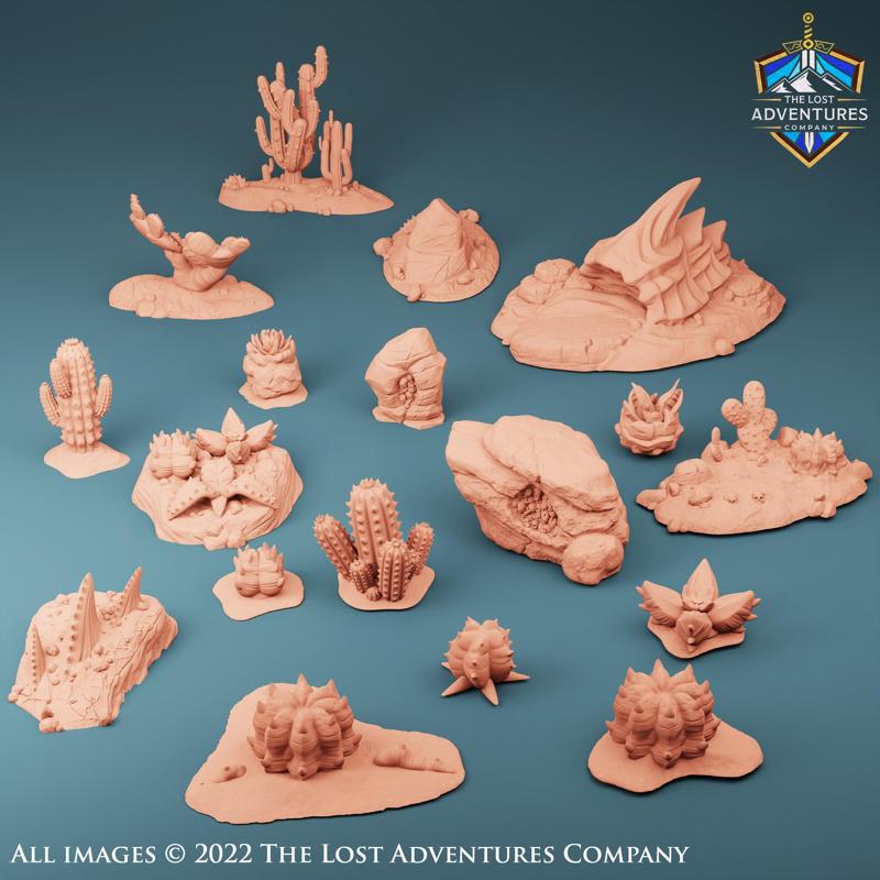 Desert Scatter (Set of 18)