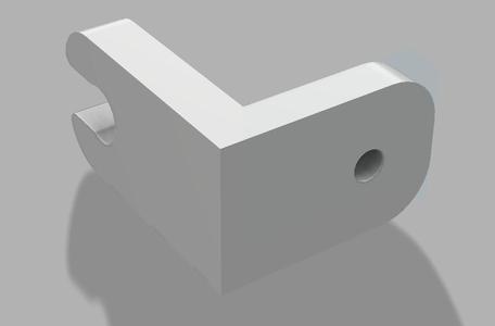 Blind wrist rod fastener