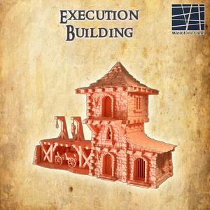 Execution Building - Tabletop Terrain - 28 MM