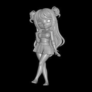 chibi anime girl