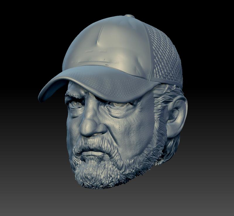 Bobby Singer head