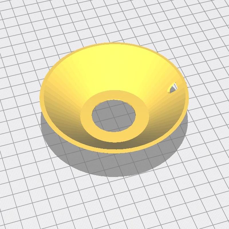 Base for moon lamp from LithophaneMaker.com