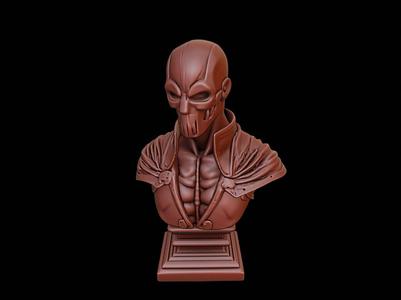 Wraith Beast Bust