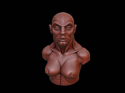 Selkie Beast Bust
