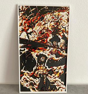 Luffy evolutions part 2 hueforge Onepiece
