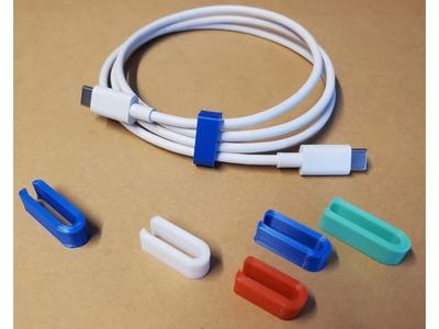 USB Cable Clips - 3 Sizes V.2
