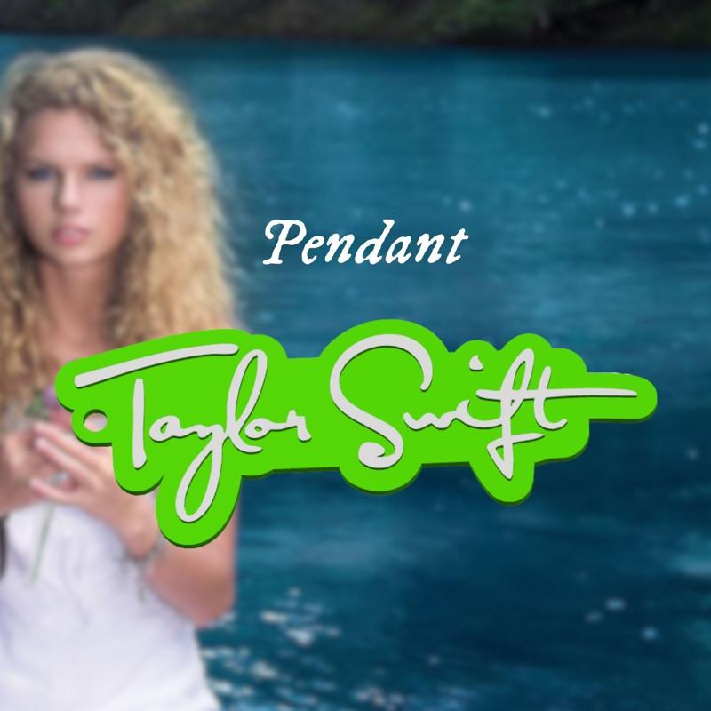 Taylor Swift Debut Keychain Pendant