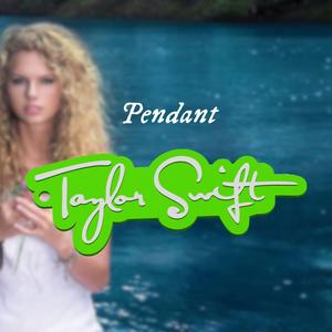 Taylor Swift Debut Keychain Pendant