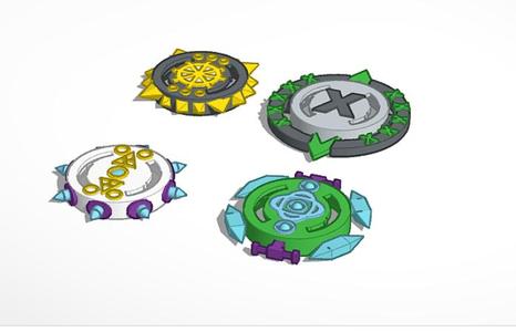 fan made burst beyblade