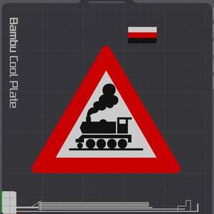 Train Warning Sign