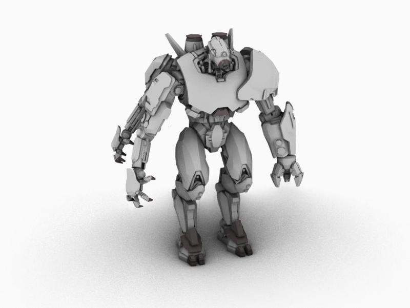 CRIMISON TYPHOON 3D MODEL