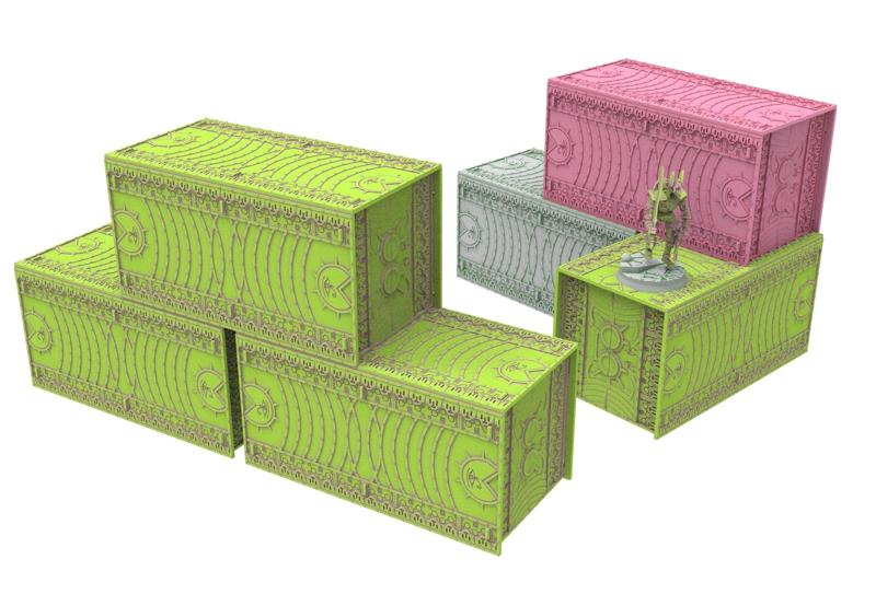 Necropolis Cinan container free sample from Kickstarter
