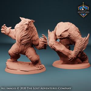 Owlbears (Set of 2) (Pre-Supported)