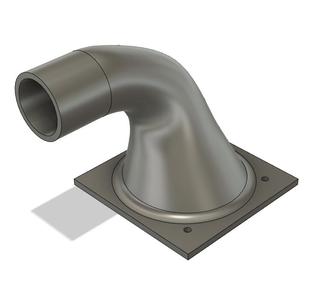 Anycubic Photon exhaust pipe