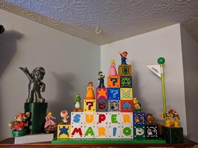 Amiibo stacking blocks with bases