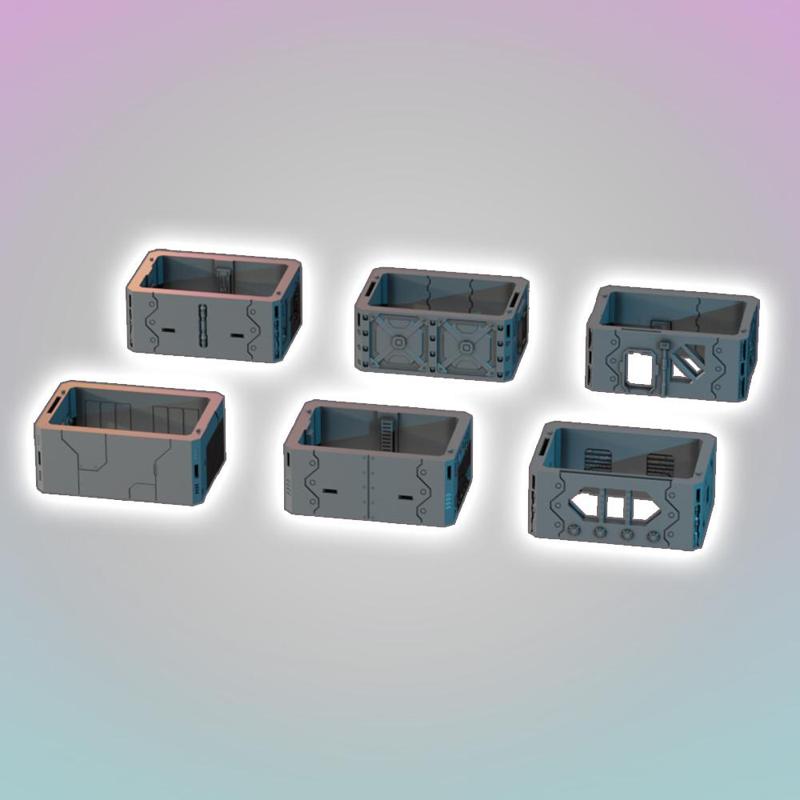 Flatline City - Standard Standard Building OpenLock Variants