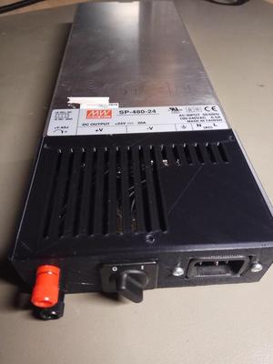Connection box for Meanwell SP-480 power supply