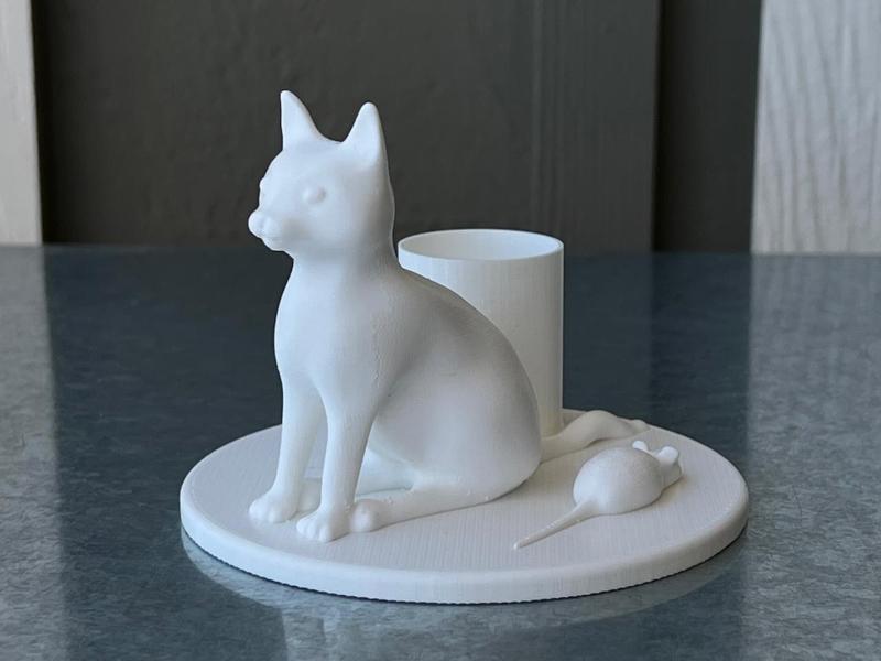 Cat pen holder