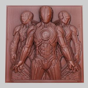 Tron 3d printer relief medallion obj stl