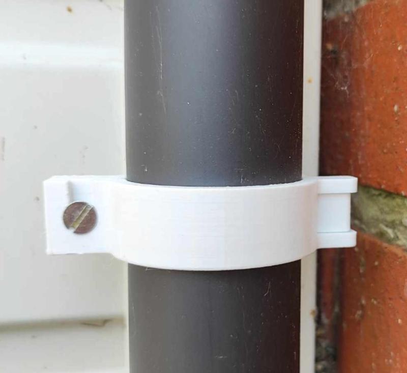 gutter pipe clip, downpipe brackets D50 D80