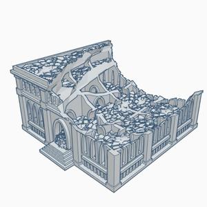 Gothic Ruined Building 100 GR100
