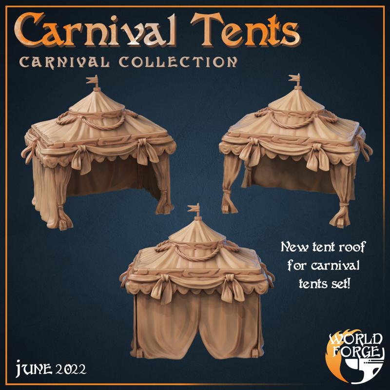 Fancy Carnival Tents - Terrain