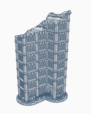 Gothic Ruined Building 47 GR047