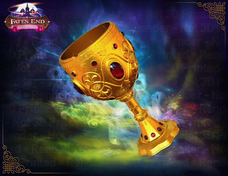 Goblet of Unending Swamp Water Dice Cup - SUPPORT FREE!