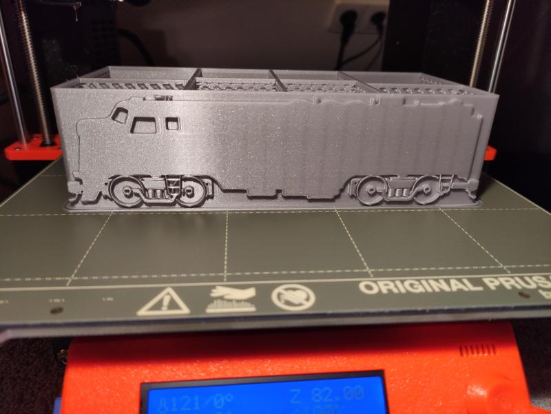 Train storage box