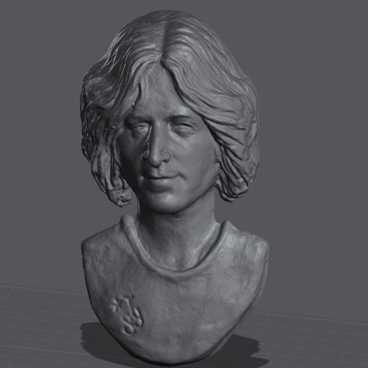 John Lennon inspired sculpture. Wall mountable.