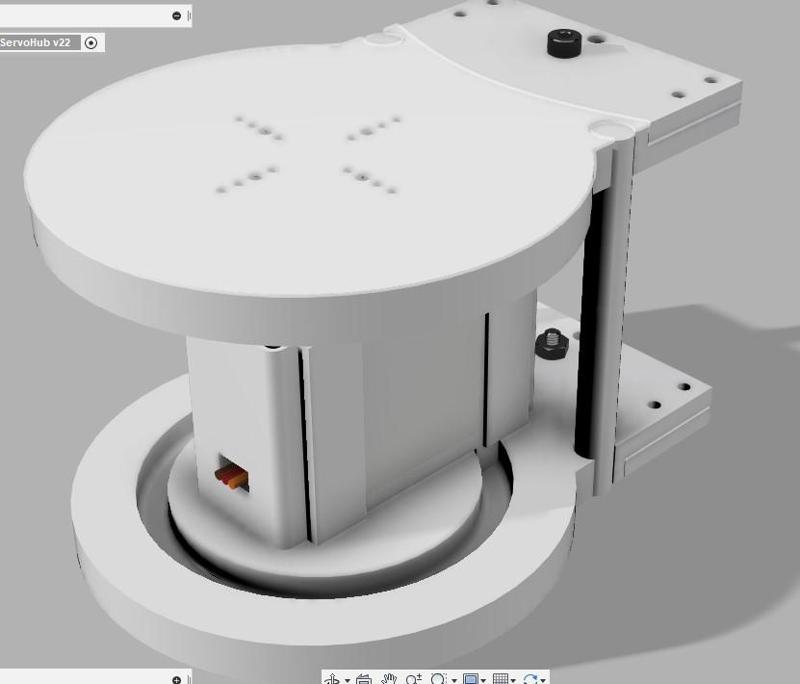Servo Mount Attempt