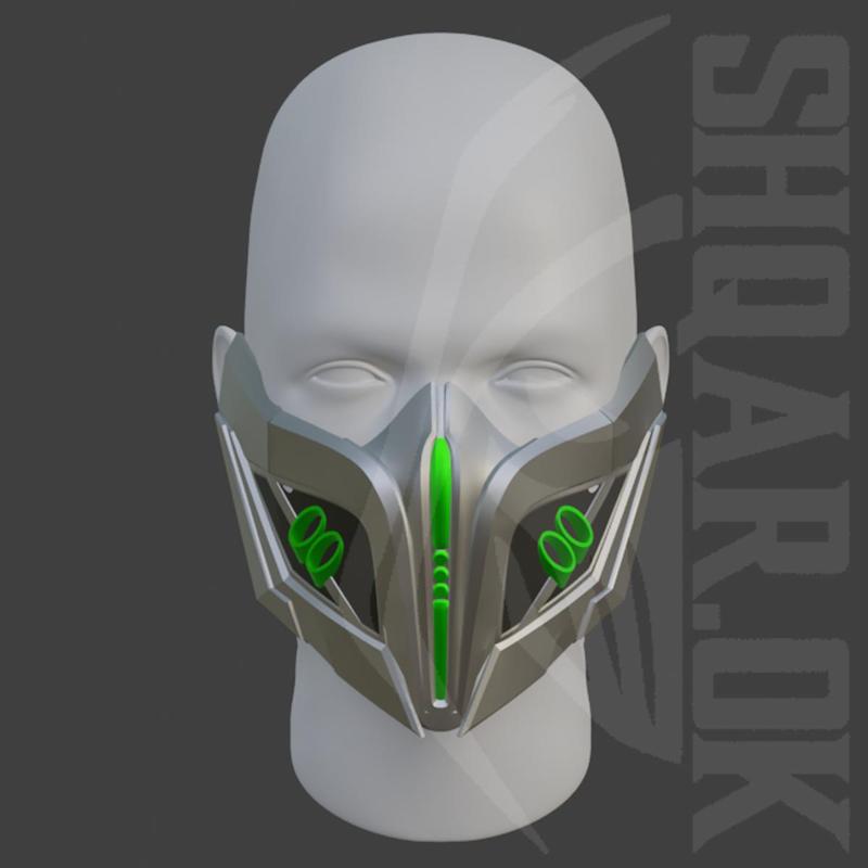 Kabal mask from Mortal Kombat 11 - Emotionless Killer