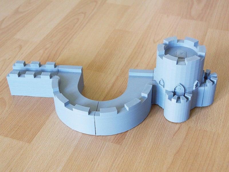Parametric Bastion for Modular Castle Playset