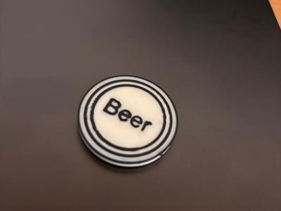 Beer (Bier) / Water (Wasser) Coin – Party Flip Fun