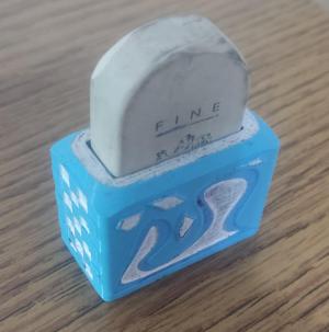 Eraser holder